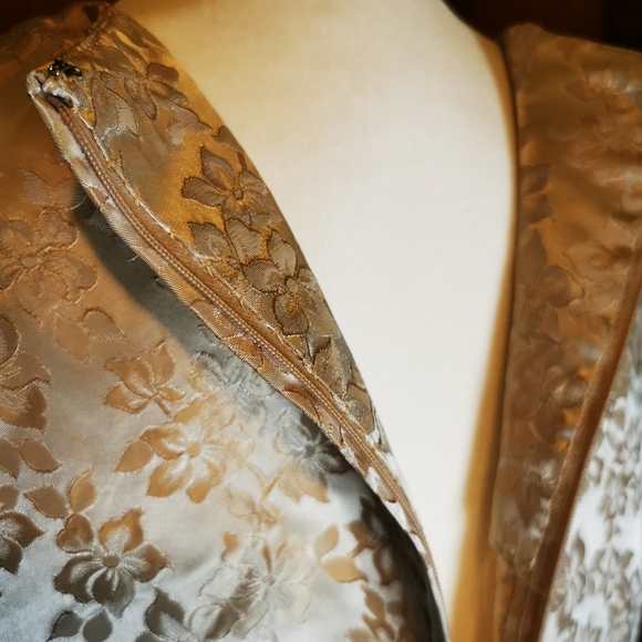 Gorgeous handmade 1940s or 50s brocade set - Picture 5 of 9